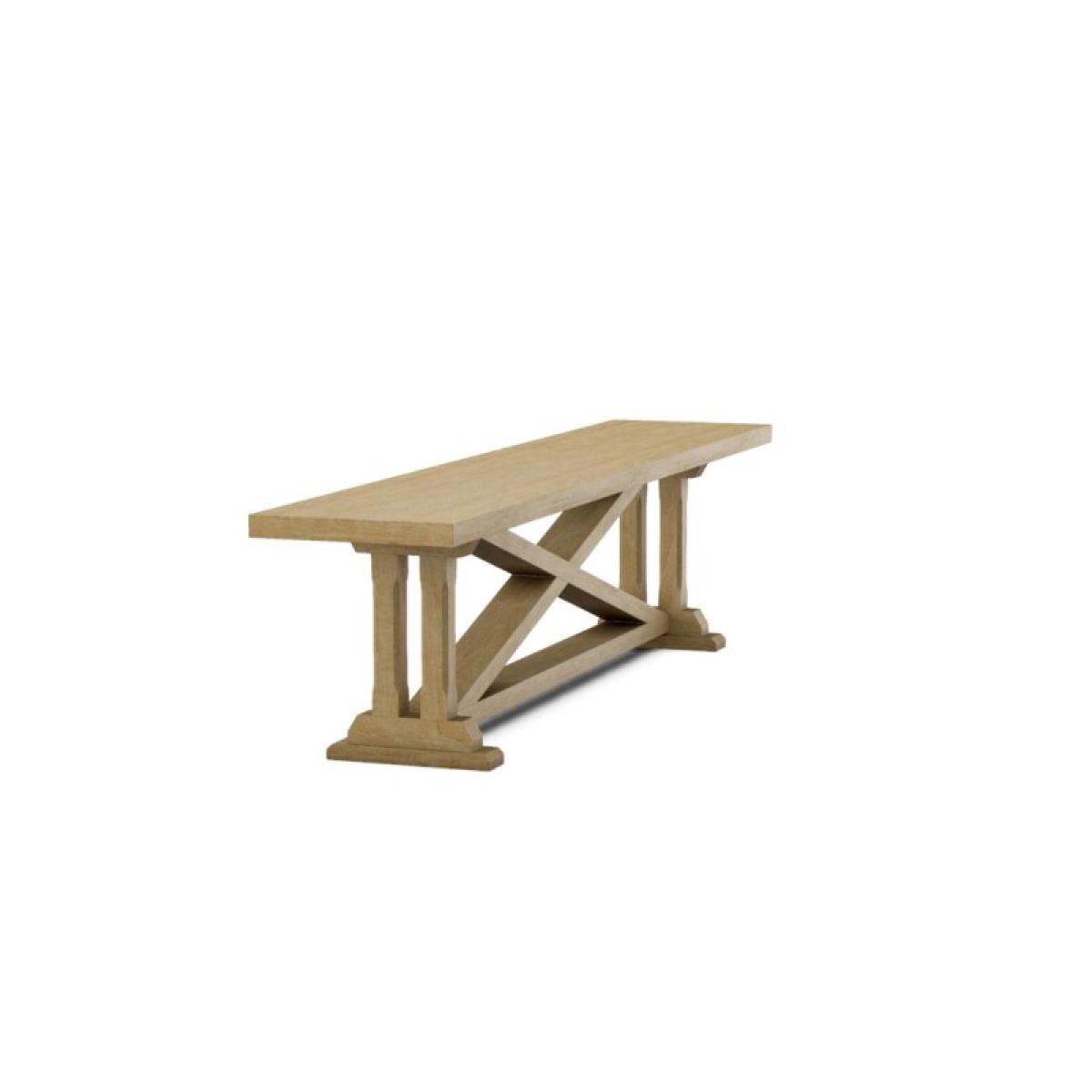 Alexa Trestle Bench Top & Base - BE-172TB - Image 16