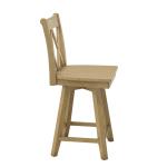 24'' XX Back Swivel Counter Stool - Image 33