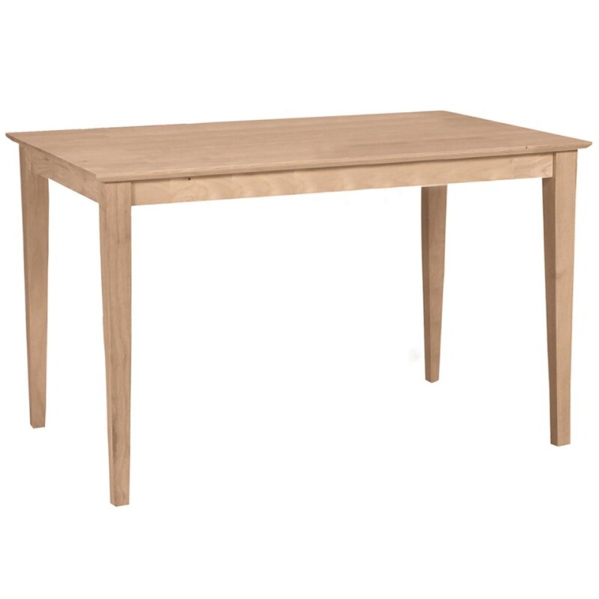 30 x 42" Rectangle Table Top w/30" Shaker Legs - T-30S - Image 2