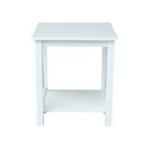 Home Accents - Accent End Table in White - Image 5