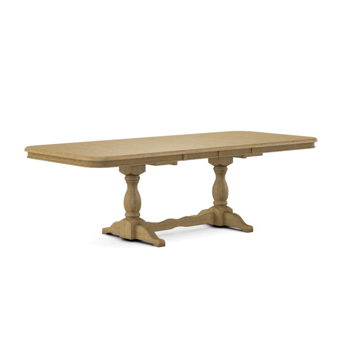 Double Butterfly Leaf Table Top w/ Double Pedestal Base - T-4268XBT - Image 19