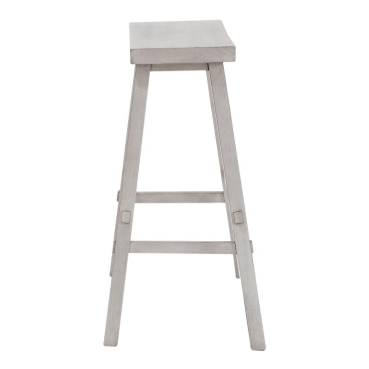 30 Inch Sawhorse Stool- White - Image 5