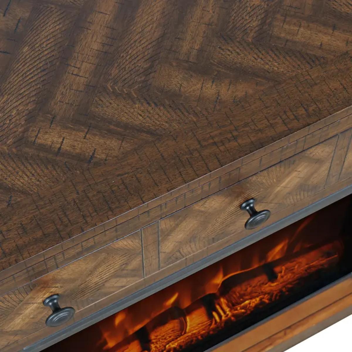 Fairview Oak 32" Fireplace - Image 8