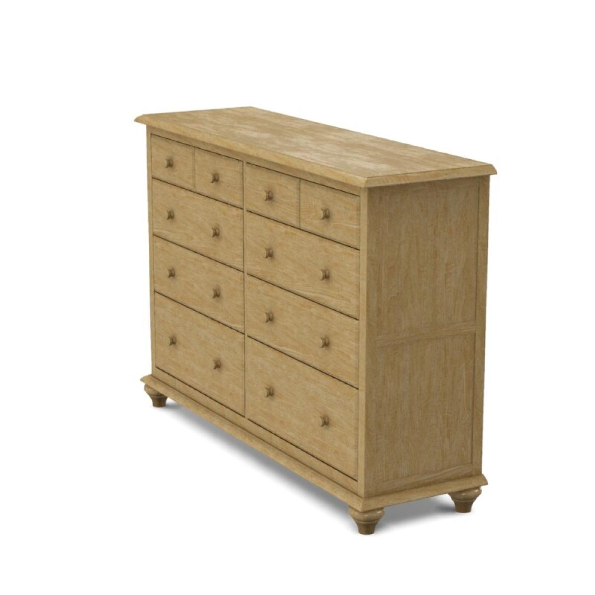 Cottage 10-Drawer Dresser - Image 11