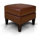 Collegedale Leather Ottoman