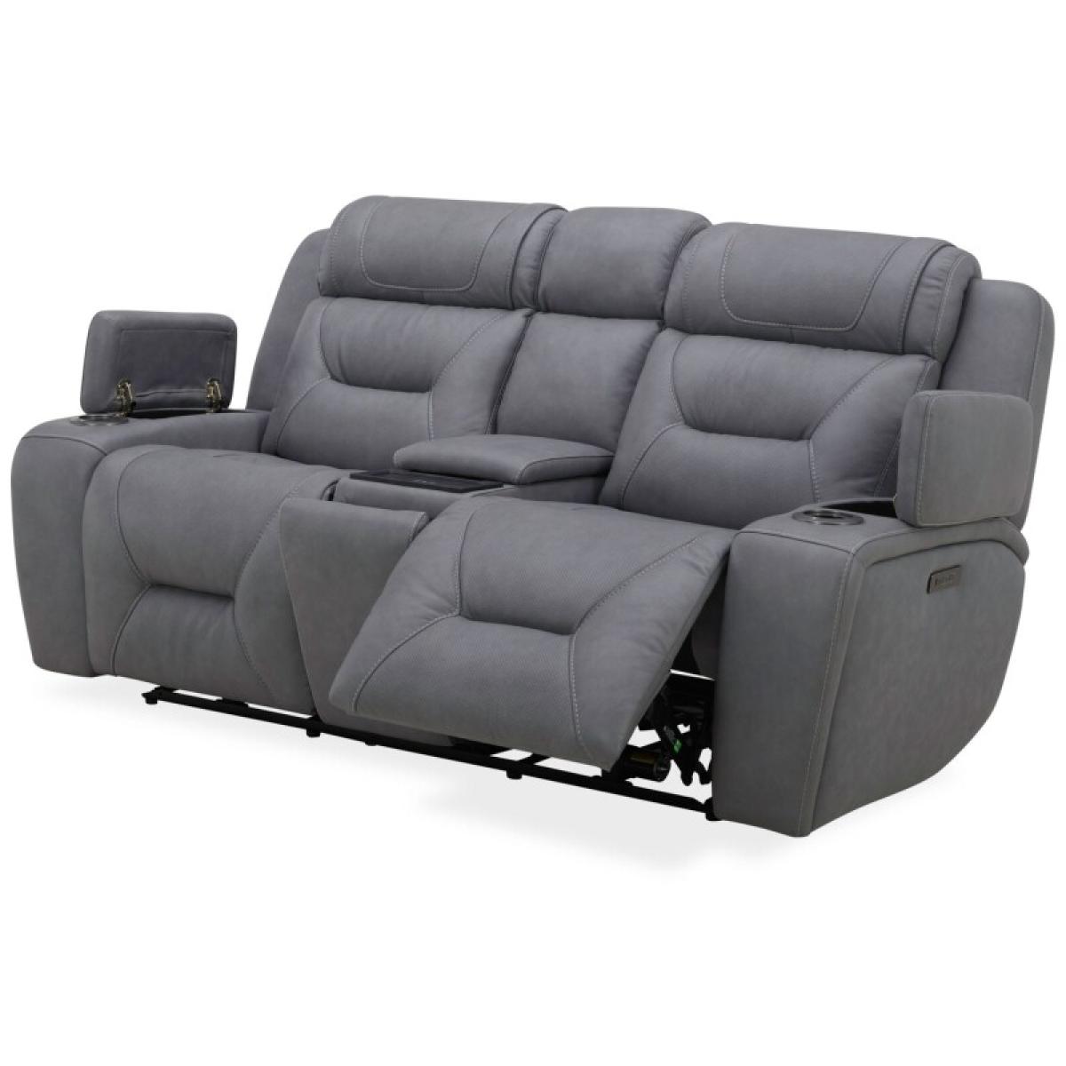 Chapman Loveseat w/ Console P2 & ZG - Image 8