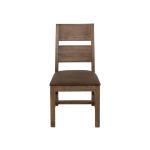Natural Teca Wooden Chair - Image 4