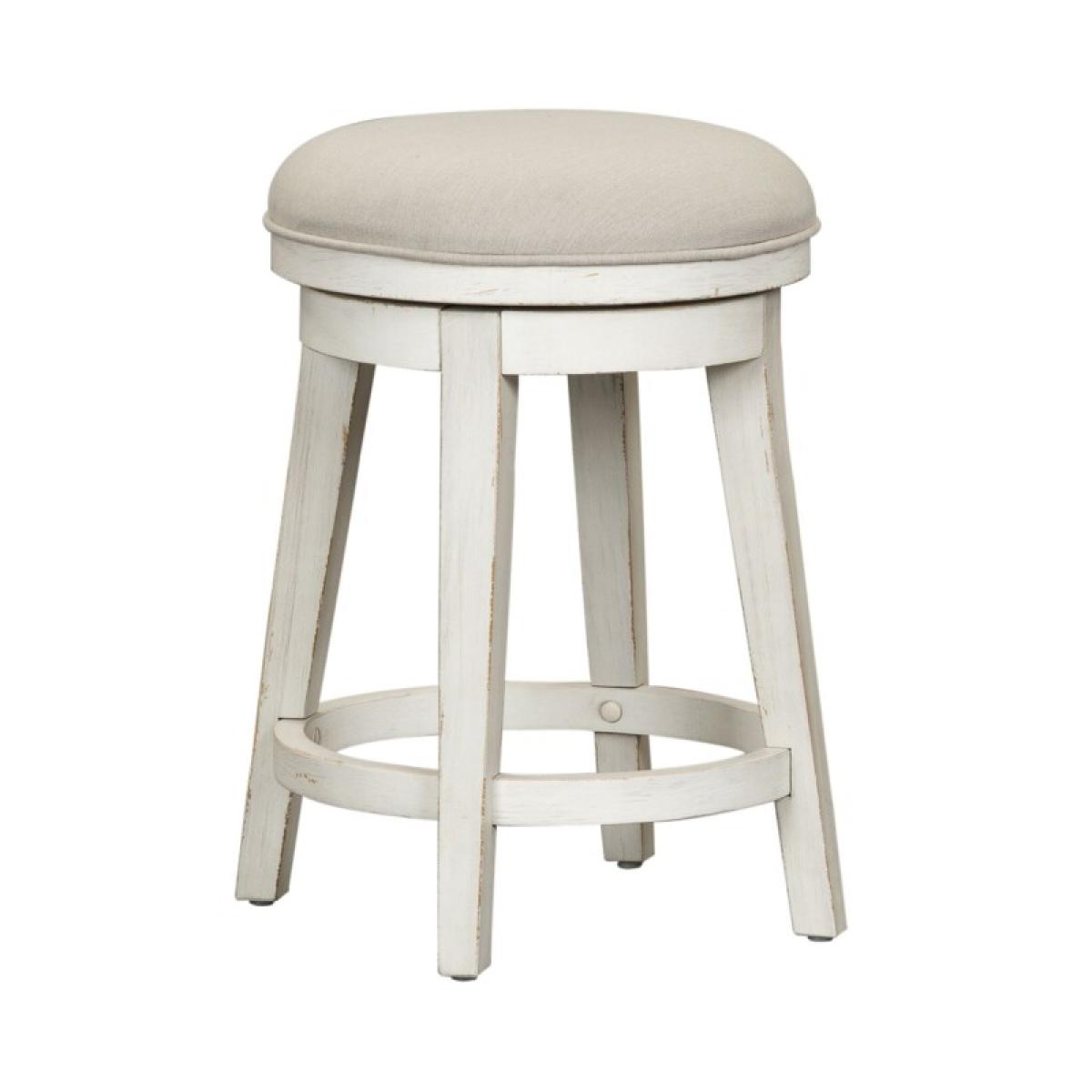 Modern Farmhouse Console Swivel Stool - Image 4