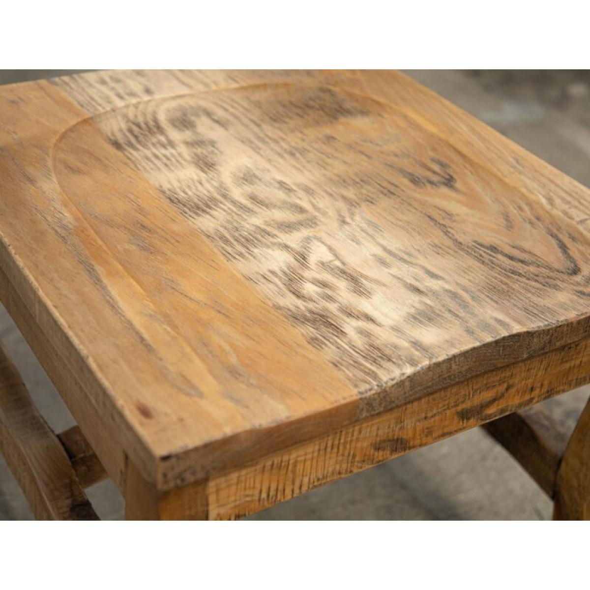 24" Wooden Barstool - Marquez - Image 5