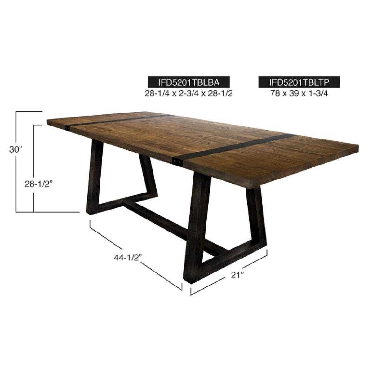 Urban Art, Rectangular Dining Table - Urban Art - Image 11
