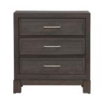 Modern Edge Nightstand w/ Charging Station - Image 4