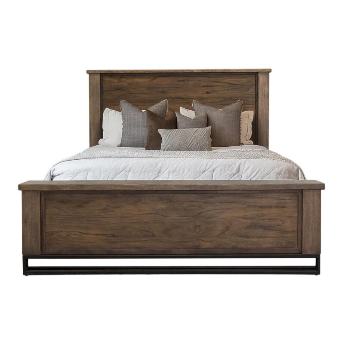 Natural Teca, King Bed - Natural Teca - Image 2