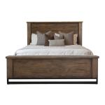 Natural Teca, King Bed - Natural Teca