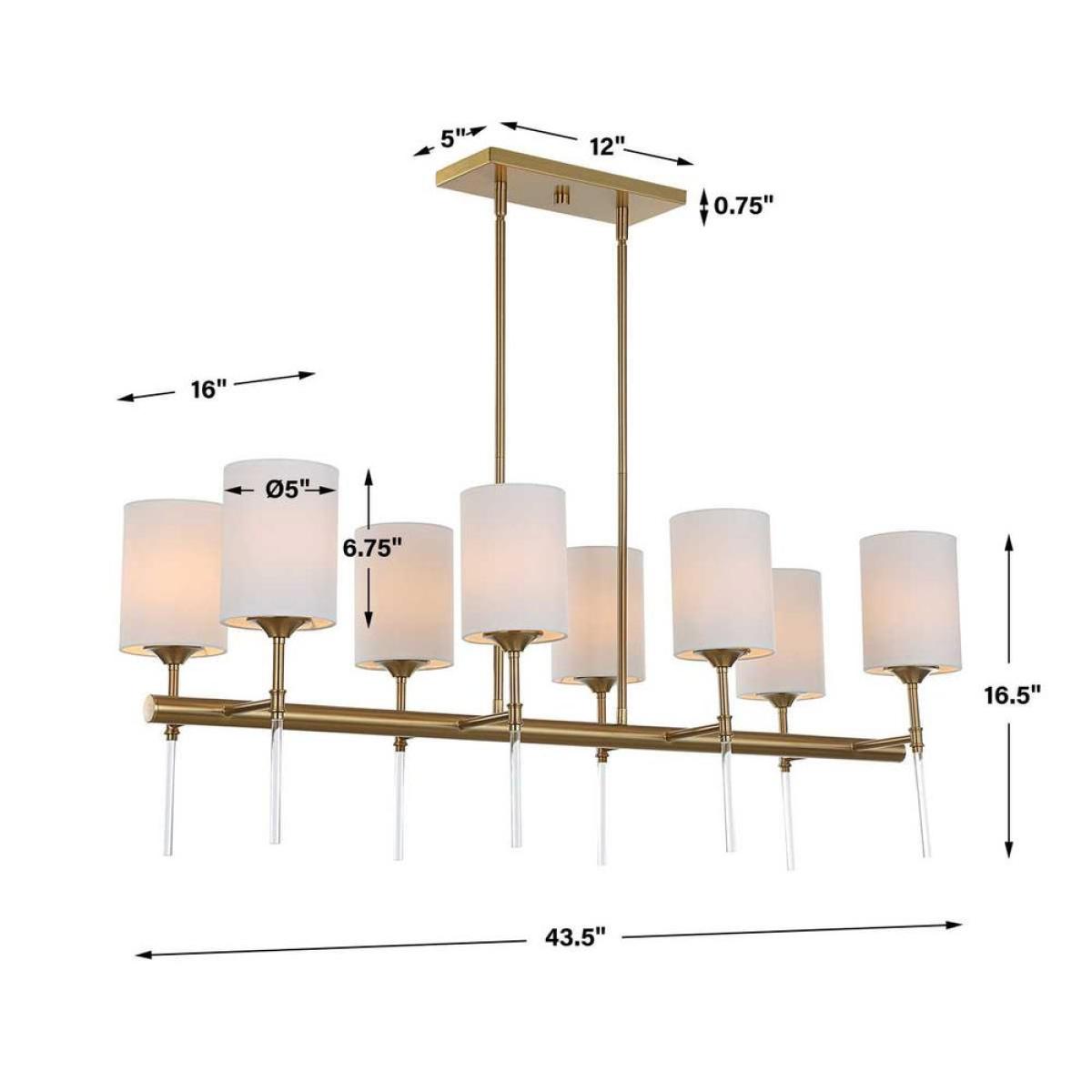 Awyr, 8 Lt Chandelier - Image 11