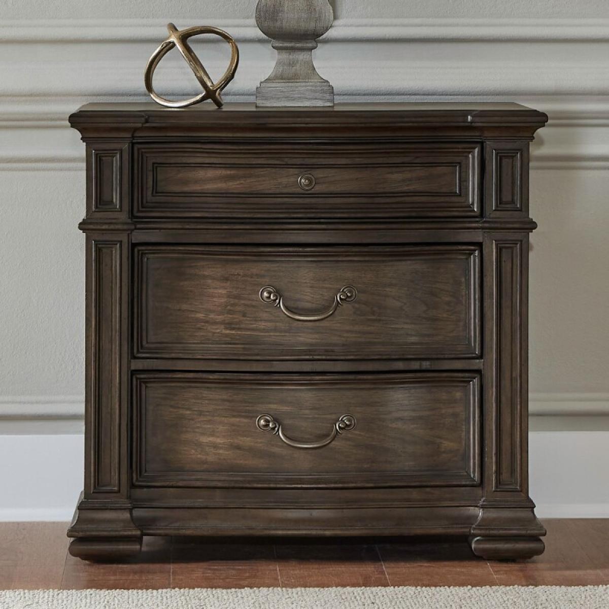 Provence Park Bedside Chest w/ Charging Station - Image 2
