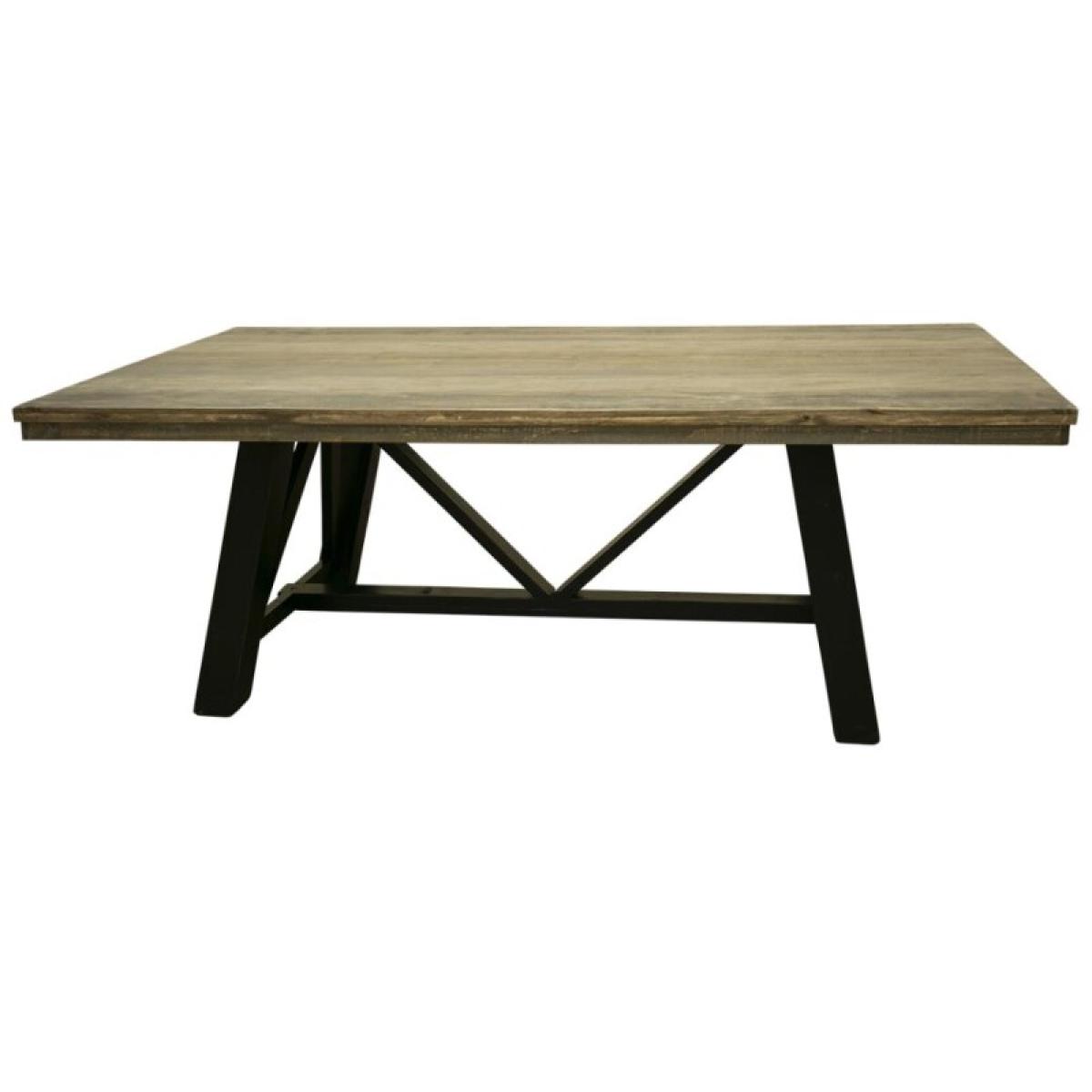 Loft Brown, Rectangular Dining Table - Loft Brown - Image 2