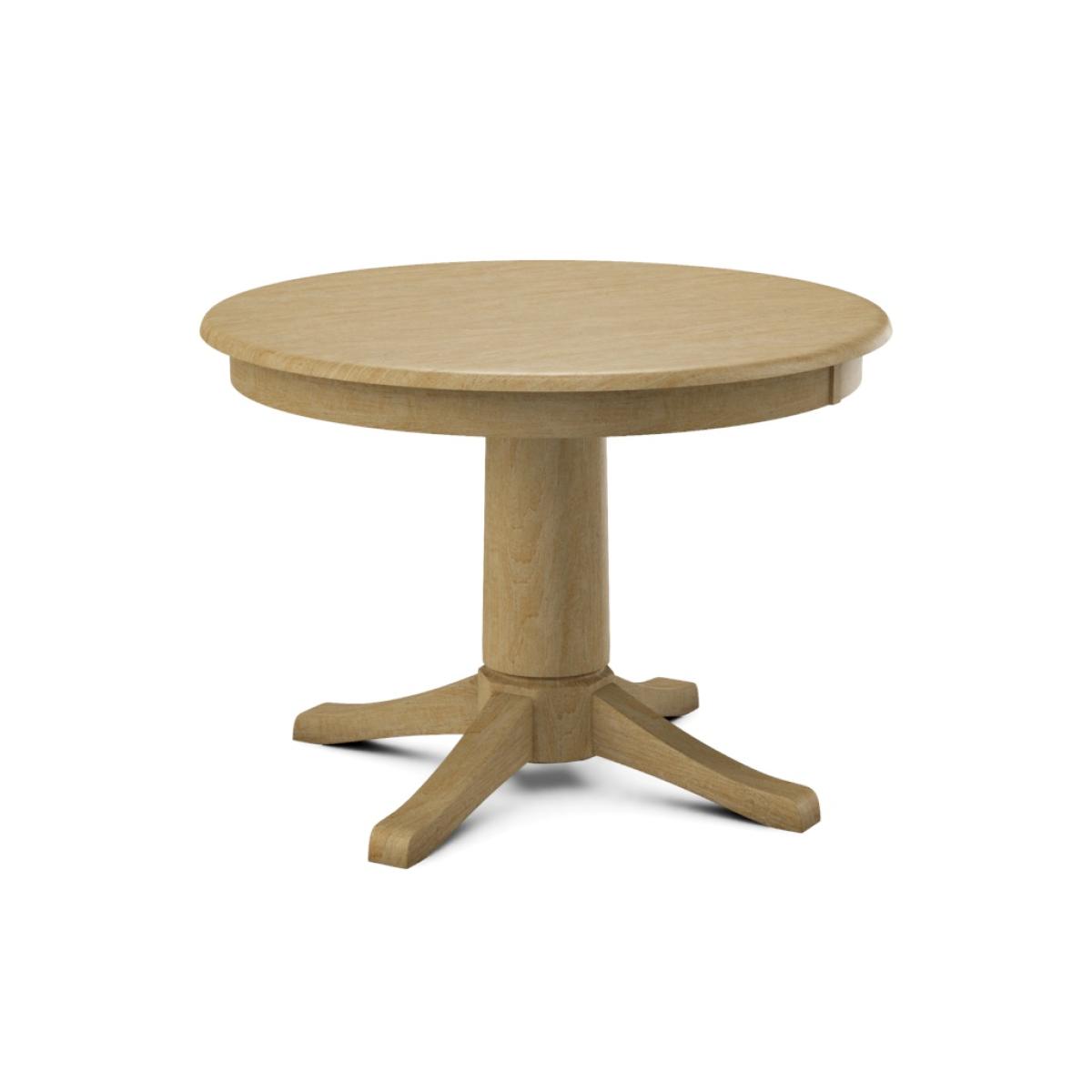 Build Your Own Pedestal Table w/30"H Transitional Pedestal for Solid Tops - Image 17