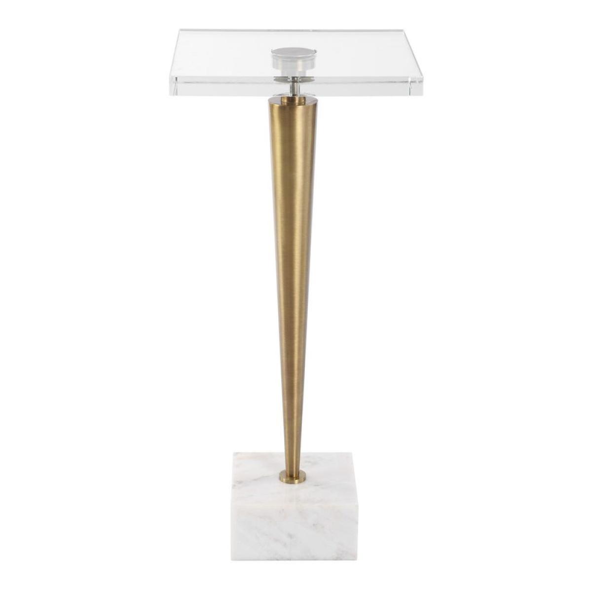 Campeiro Drink Table, Brass - Image 6