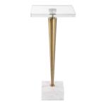 Campeiro Drink Table, Brass - Image 6