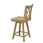 24'' XX Back Swivel Counter Stool - Image 17