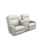 Finley Power Wall Reclining Loveseat W/ Console Headrest & Lumbar