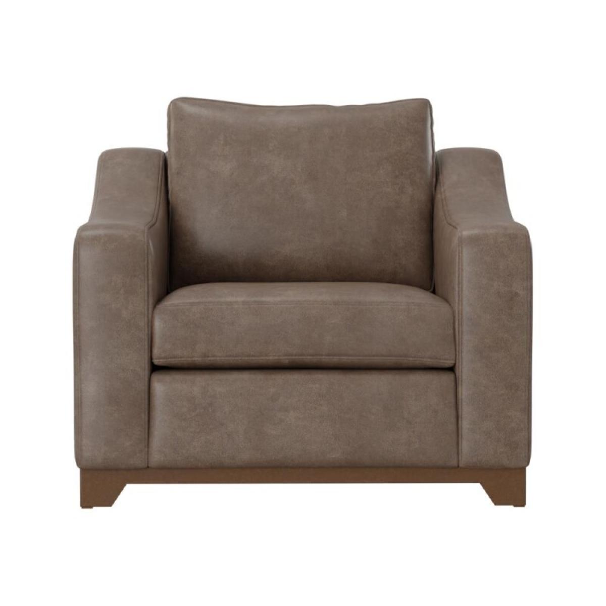 Wooden Frame & Base, Armchair - Natural Parota - Image 3