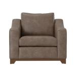 Wooden Frame & Base, Armchair - Natural Parota - Image 3