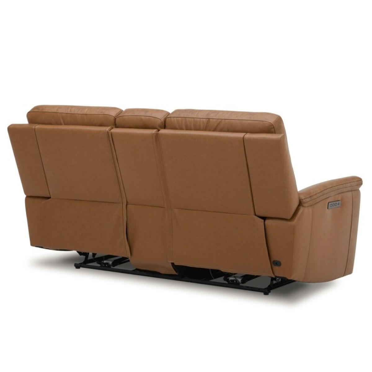 Cooper Loveseat w/Console P3 & ZG - Camel - Image 10
