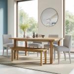 Bodhi Rectangle Solid Wood Dining Table - Image 3