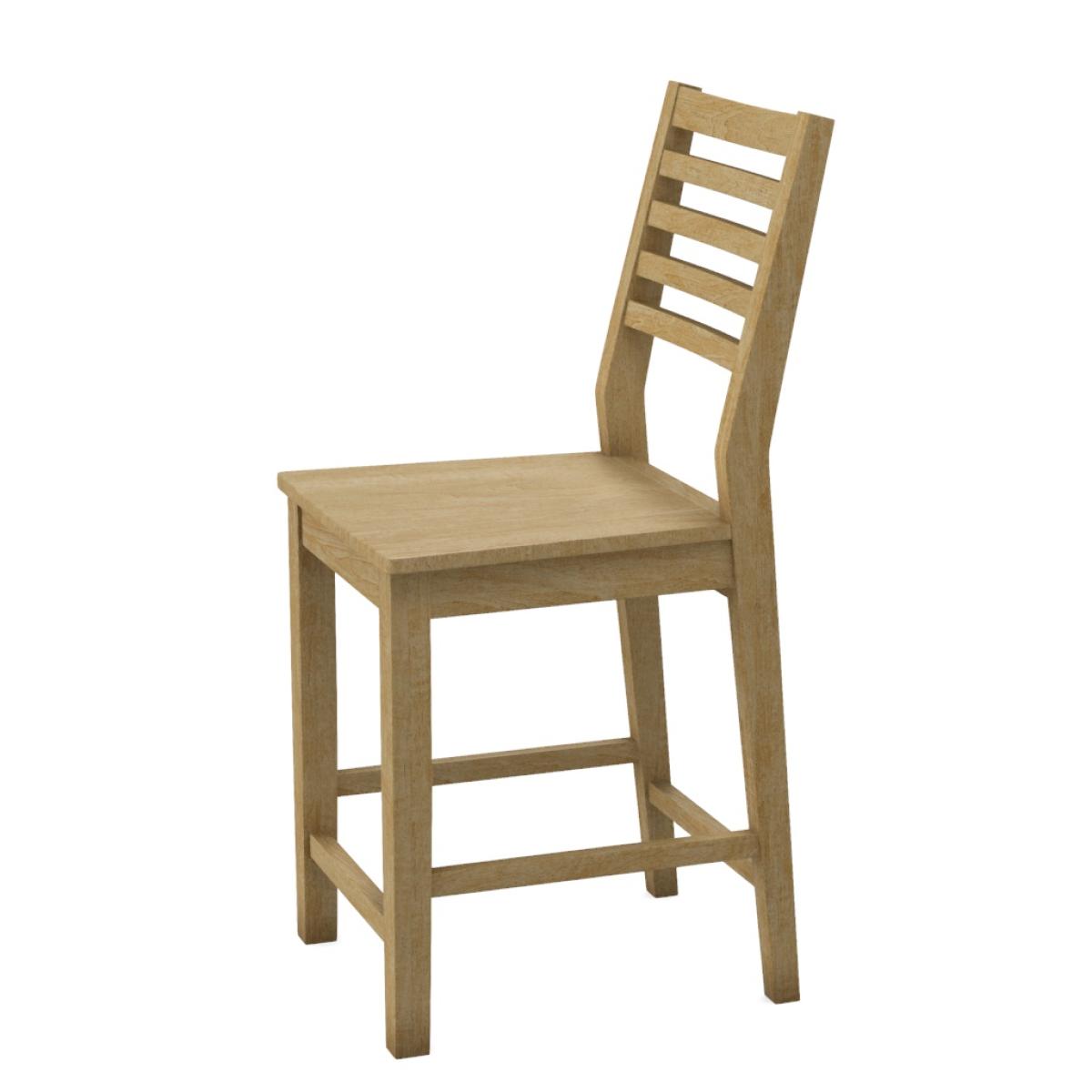 24" Aspen Ladder Back Counter Stool - Image 12