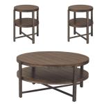 3 Piece Set (1-Cocktail 2-End Tables) - Image 3