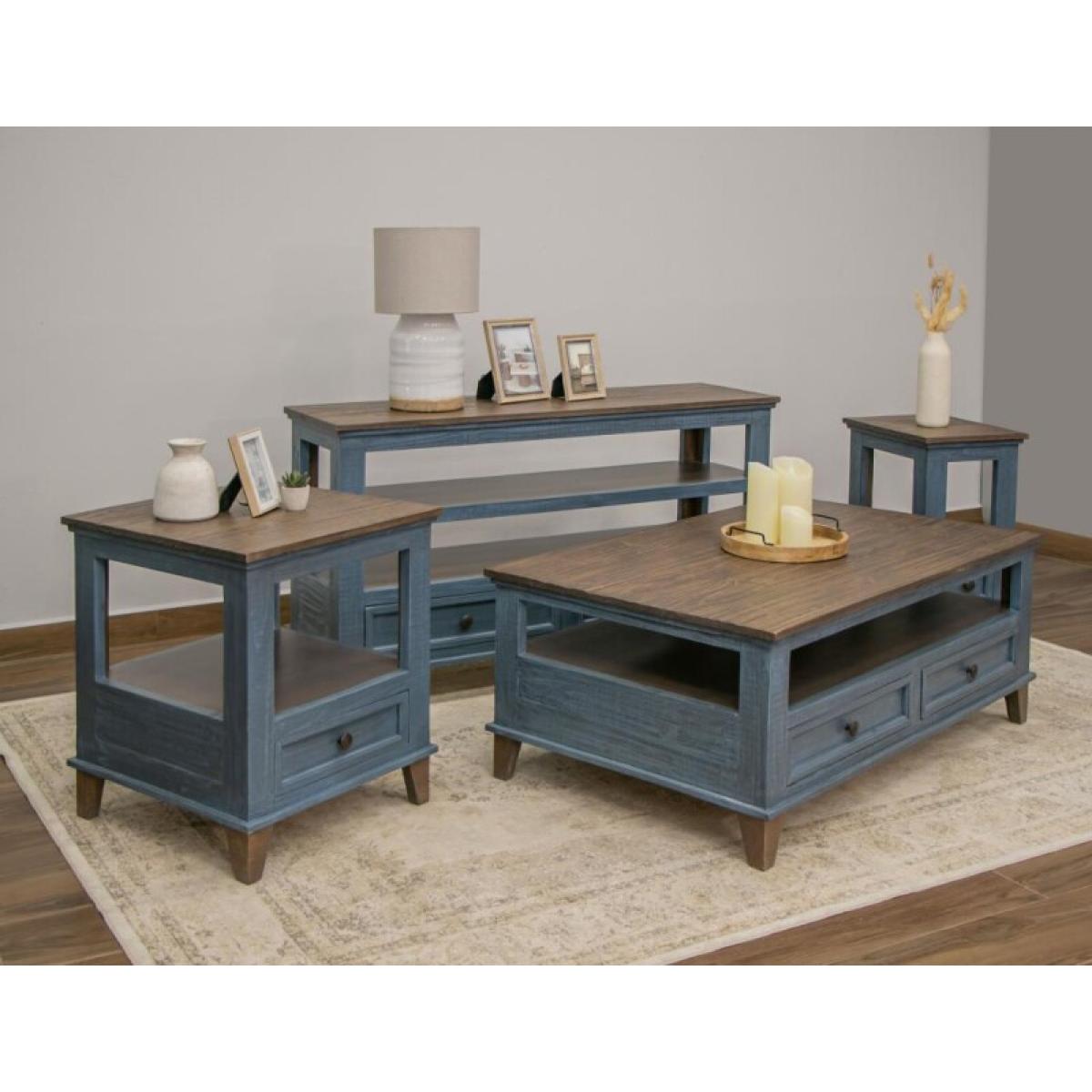 2 Drawer Sofa Table - Toscana - Image 3