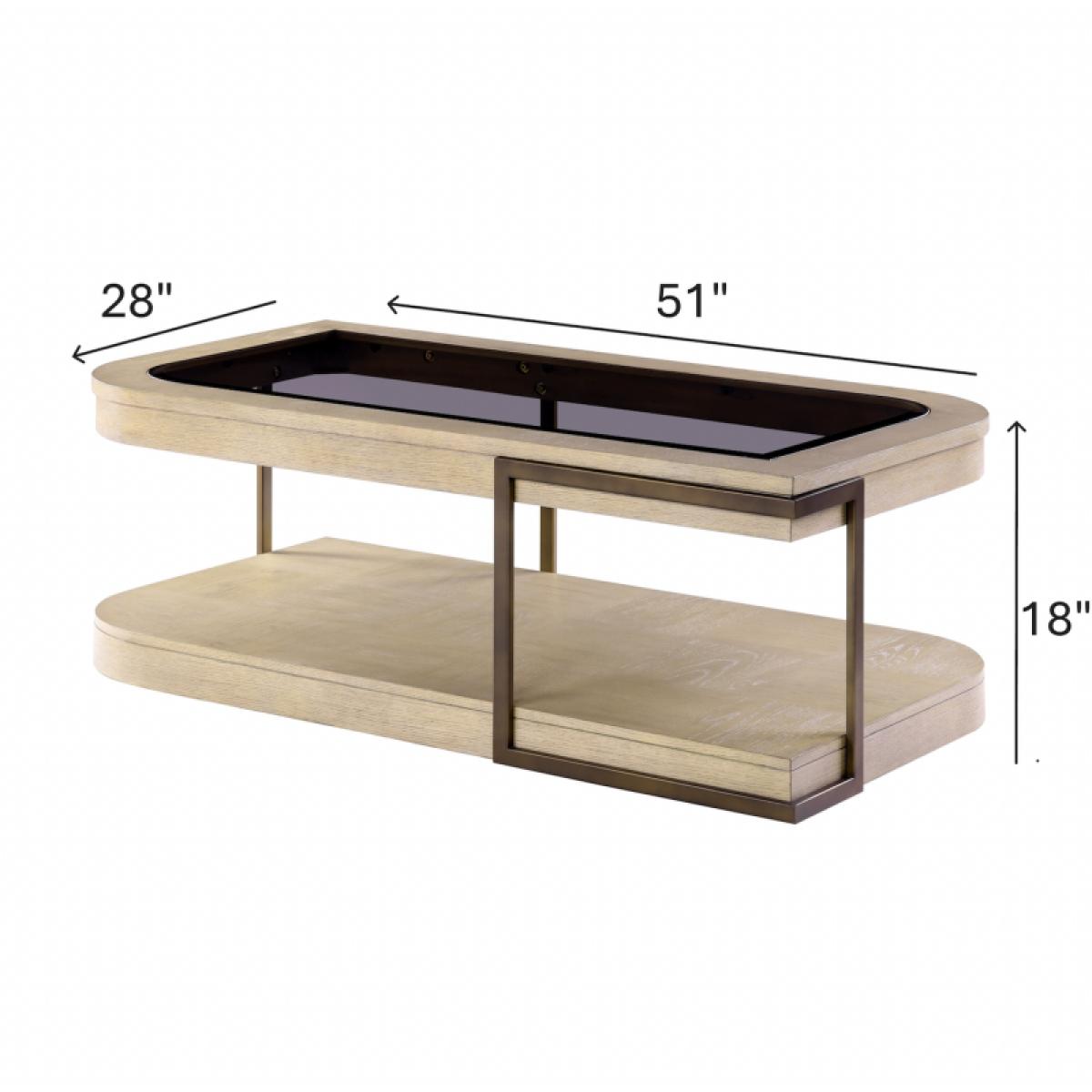 Rio Vista Coffee / Cocktail Table W/ Casters - Image 6