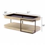 Rio Vista Coffee / Cocktail Table W/ Casters - Image 6