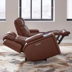 Caswell Loveseat w/ Console P2 & ZG - Image 3