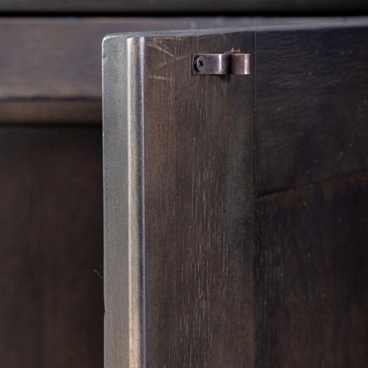 Americana Farmhouse Hall Buffet- Black - Image 12