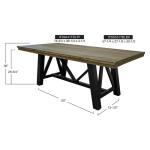 Table Base - Loft Brown - Image 8