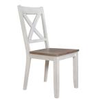 Lakeshore X Back Side Chair- White (RTA) - Image 3
