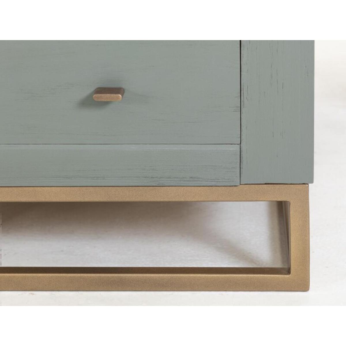 8 Drawers, Hinged Top Cocktail Table - Timber - Image 8