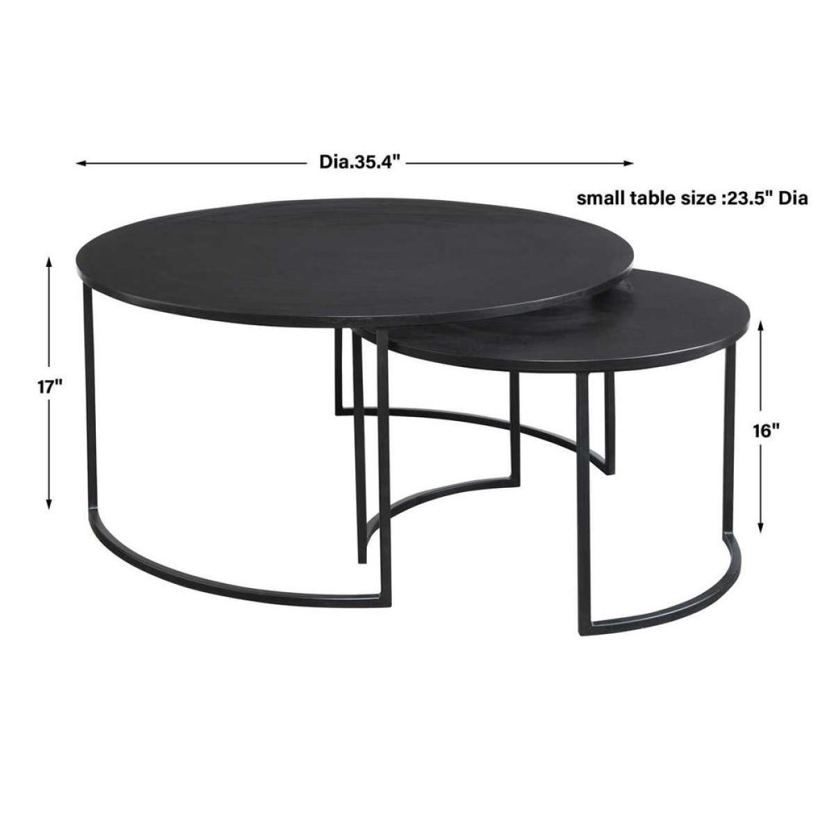 Barnette Nesting Coffee Tables, S/2 - Image 6