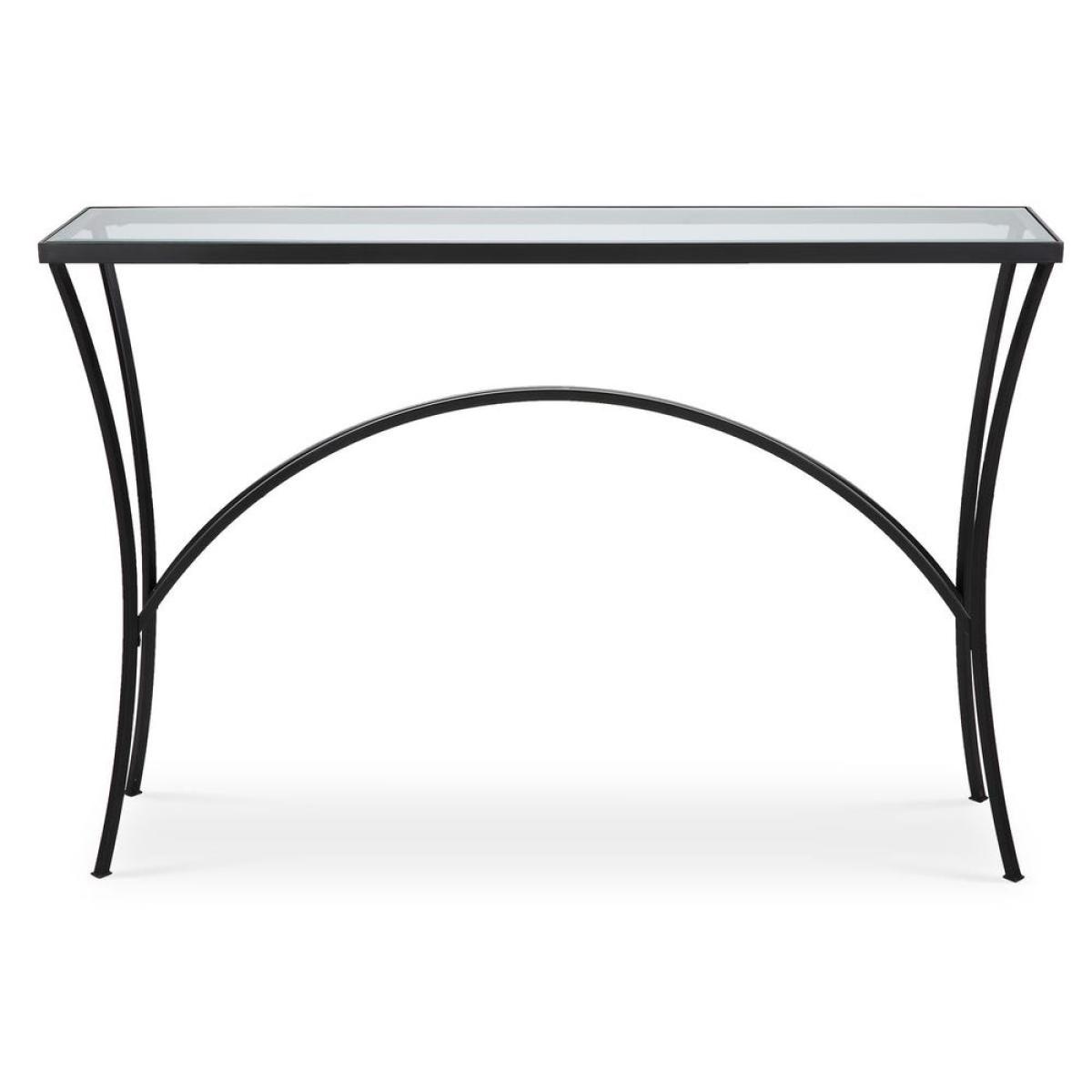 f4840a0997c0ba90ca79efed62df4664 Alayna Console Table, Black - Image 1