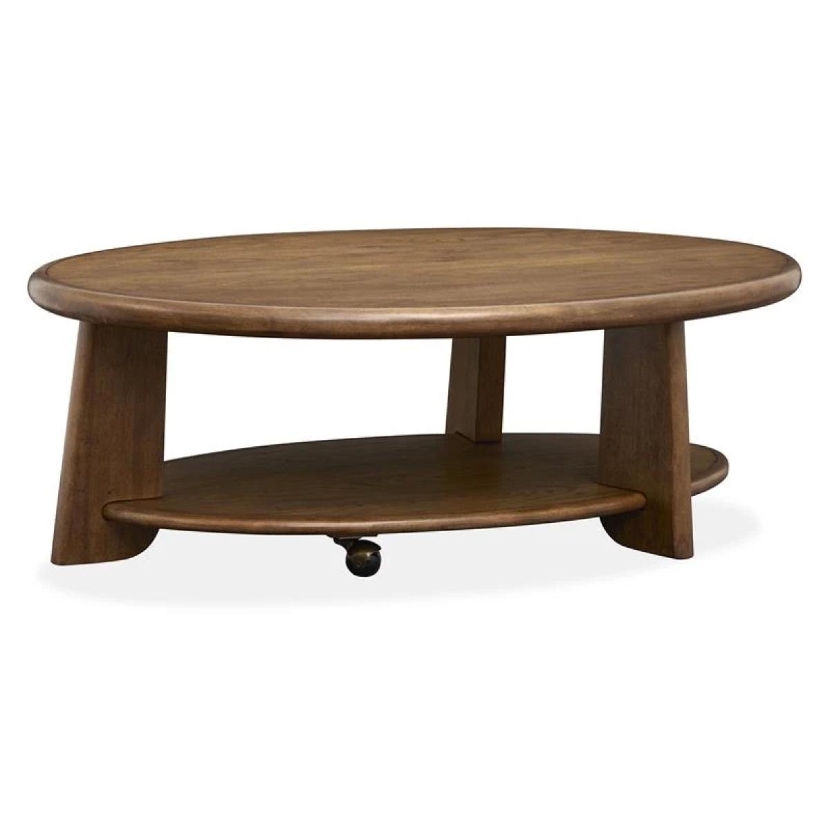 Tanner T6354-47 Oval Cocktail Table w/Casters - Image 9