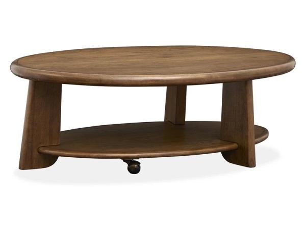 Tanner T6354-47 Oval Cocktail Table w/Casters - Image 9