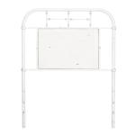 Vintage Series Twin Metal Headboard - Antique White - Image 3