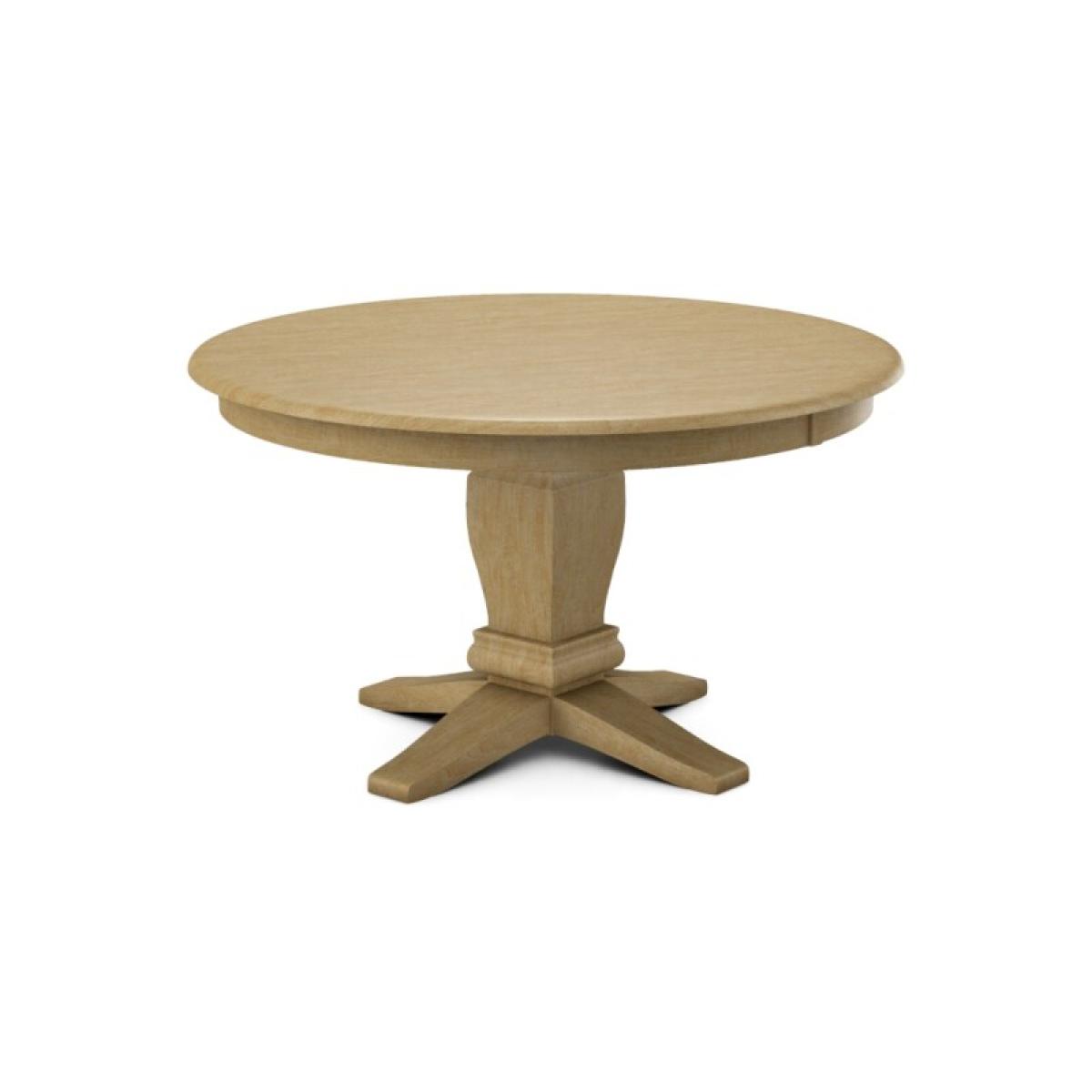 Build Your Own Pedestal Table w/ 52" Round Tabletop w/Reverse Bevel Edge - Image 18