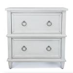 Point Breeze 2 Drawer Nightstand W/ Power And Usb A+c