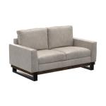 Metal & Wood Base, Loveseat - Blackburn