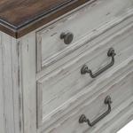 River Place 3 Drawer Nightstand w/ Charging Station - Image 13