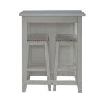 Brook Creek 3 Piece Counter Set - White - Image 7