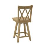 24'' XX Back Swivel Counter Stool - Image 21